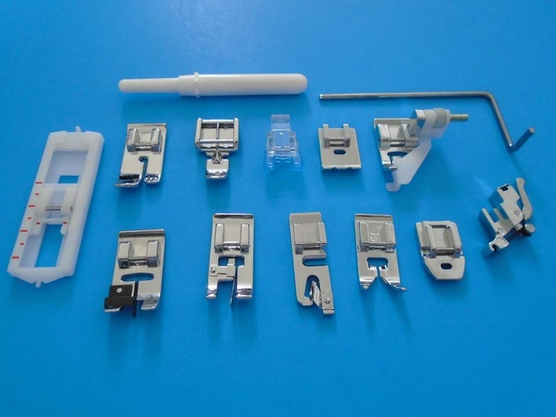 Ngosew Low Shank Presser Foot Feet Kit Set Compatible With Singerr Simple 3116,2263,3221,3223,3232,3337,3229 - Image 2